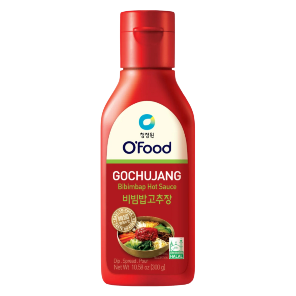 Aštrus padažas Gochujang Bibimbap O'FOOD, 300 g