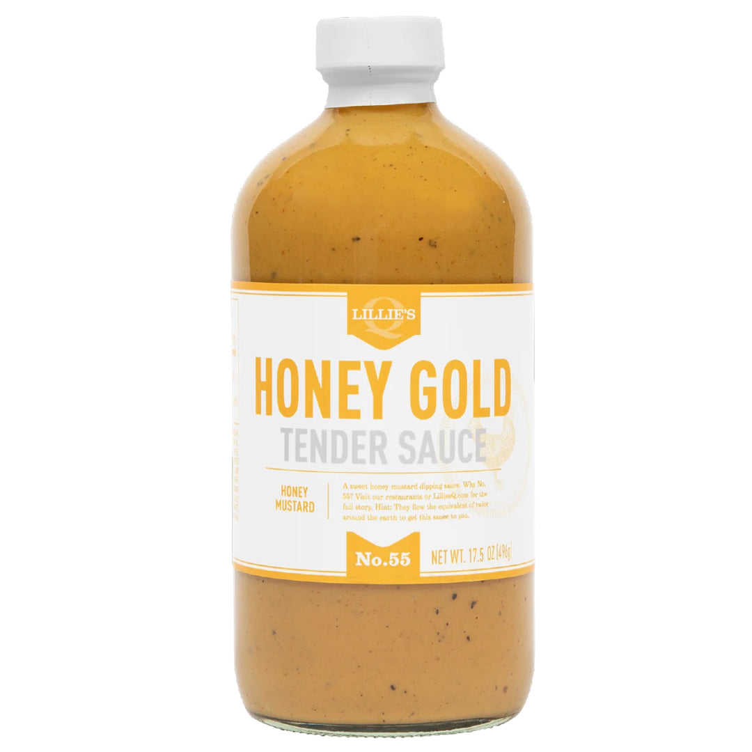 Padažas Honey Gold Tender Sauce No.55 LILLIES'Q, 496 g