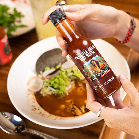 Hot Sauce Chipotle Agave La MERIDANA, 150 ml