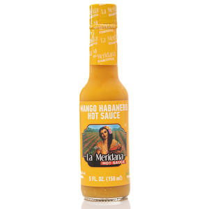 
                
                    Load image into Gallery viewer, Hot Sauce Mango Habanero LA MERIDANA, 150 ml
                
            