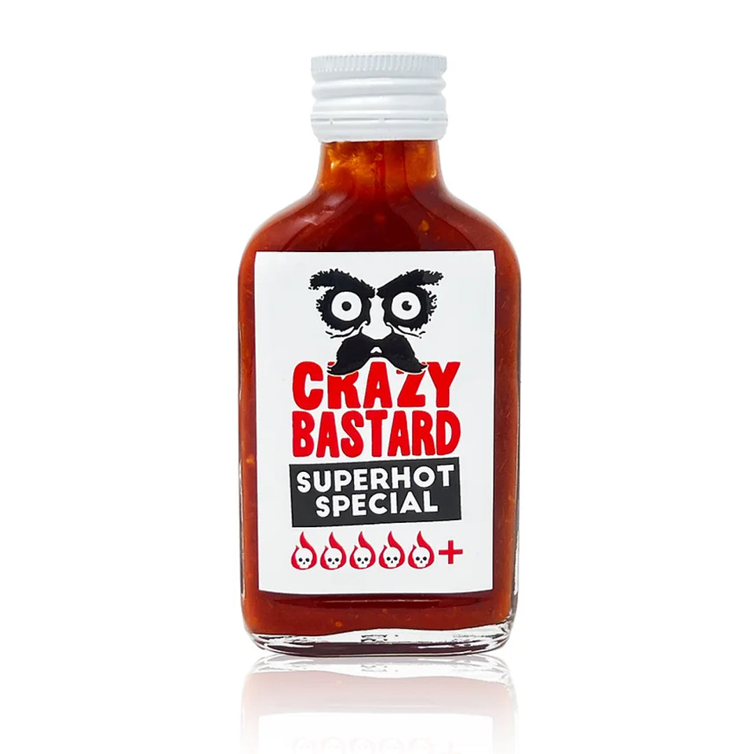 Aštrus padažas Superhot Special CRAZY BASTARD, 100 ml