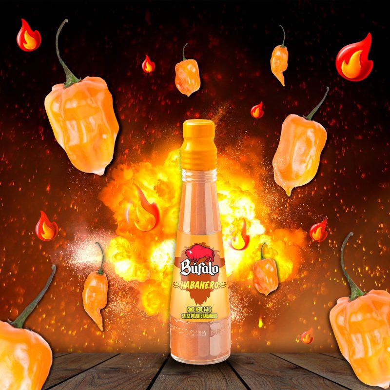 Hot Sauce Habanero BUFALO, 144 g