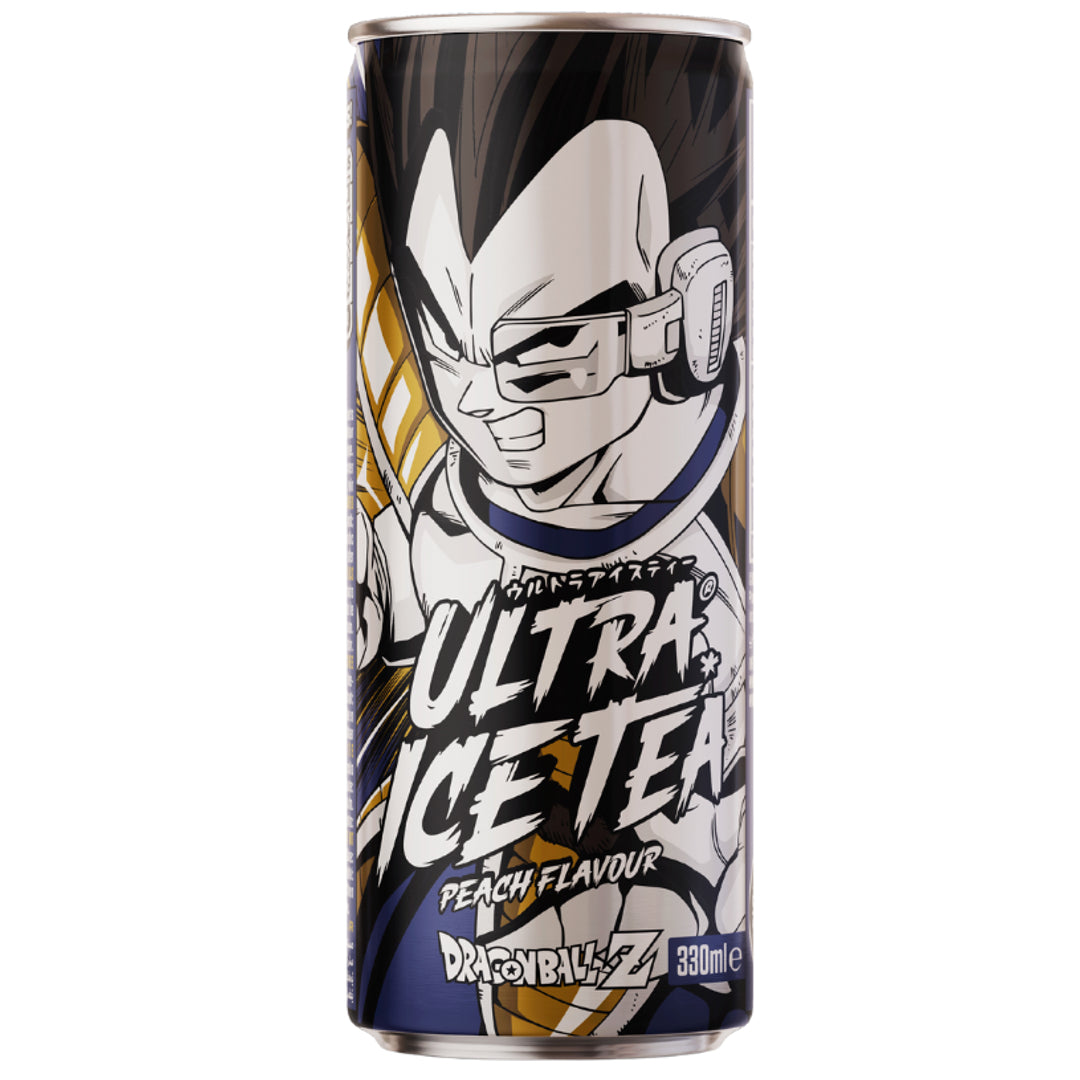 Ice tea, Dragon Ball Z, Vegeta, Peach Flavor ULTRA ICE TEA, 330 ml