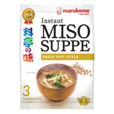 Instant Miso Fried Tofu Style MARUKOME, 3 servings, 3 x 18 g / 57 g