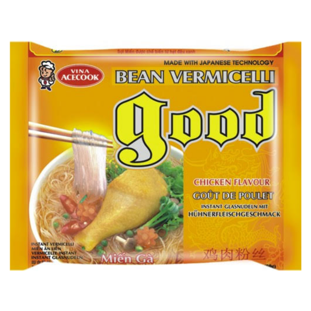 Instant Noodles Good Chicken Flavor ACECOOK, 62 g