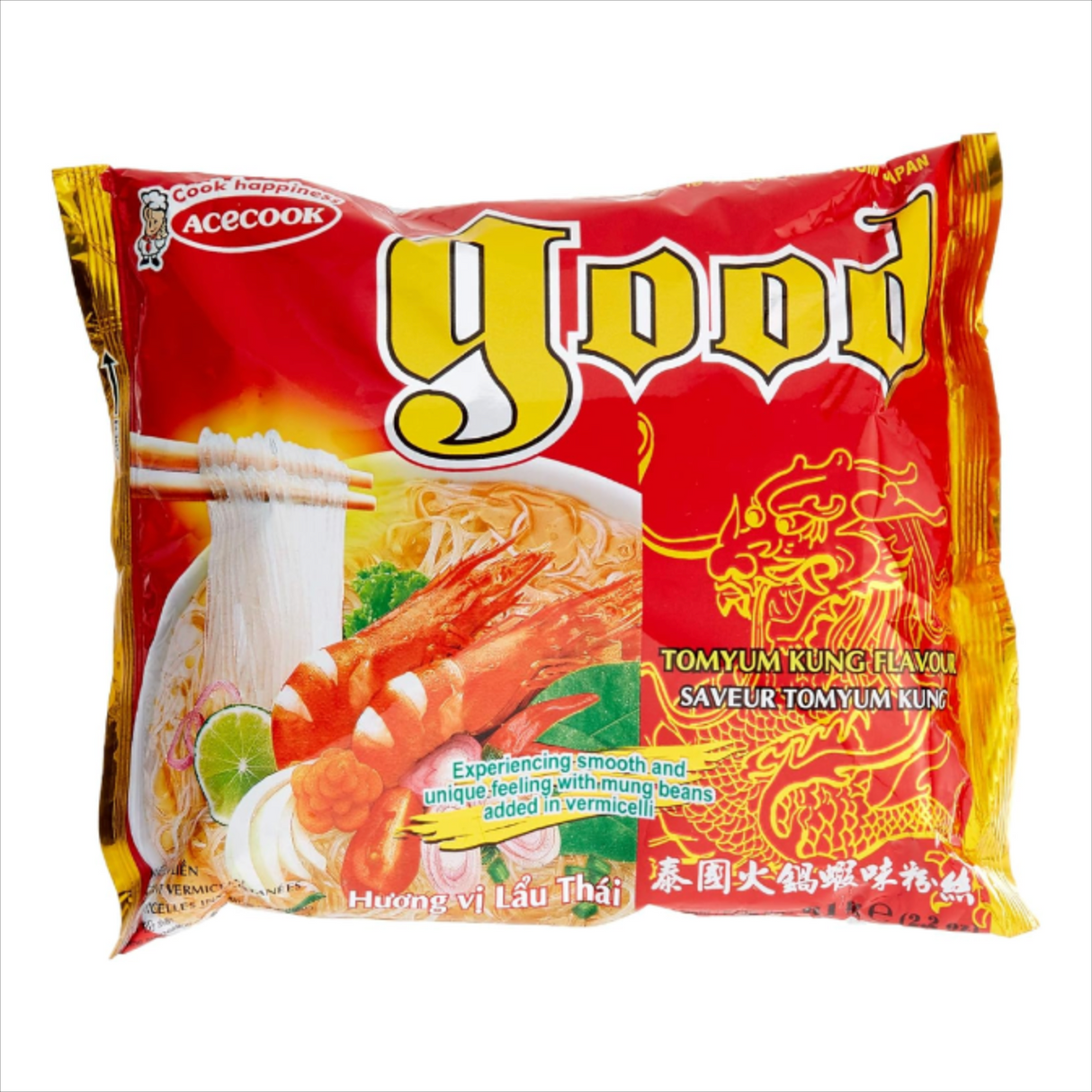 Instant Noodles Good Tomyum Kung ACECOOK, 62 g