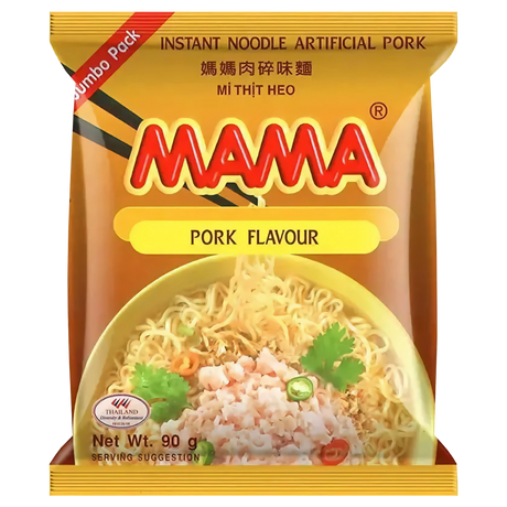 Instant Noodles Pork Flavor (Jumbo Pack) MAMA, 90 g sachet