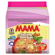 Instant Noodles Shrimp Tom Yum  MAMA, 5 x 60g in a sachet