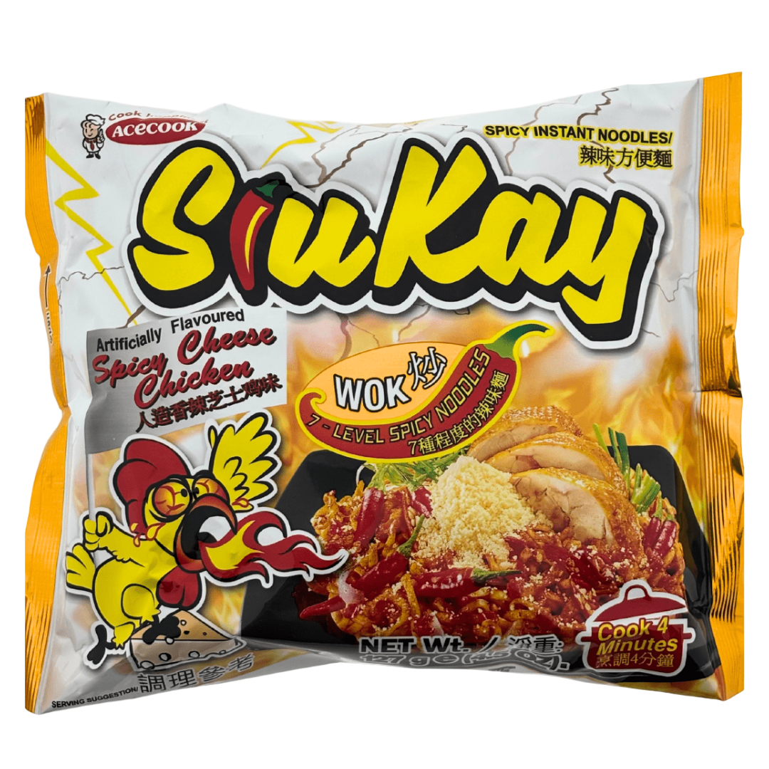 Instant Noodles Spicy Cheese Chicken SiuKay ACECOOK, 127 g