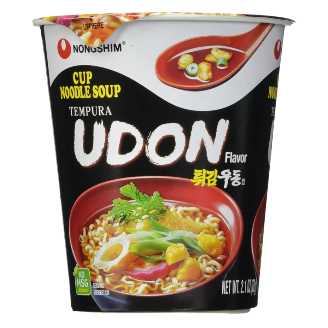 Instant Noodles Tempura Udon Cup NONGSHIM, 62 g