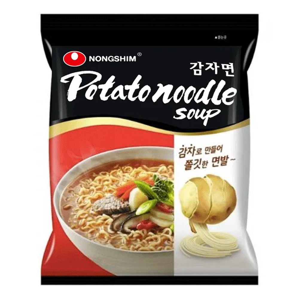 
                
                    Load image into Gallery viewer, Instant Potato Noodle Soup NONGSHIM, 100 g
                
            