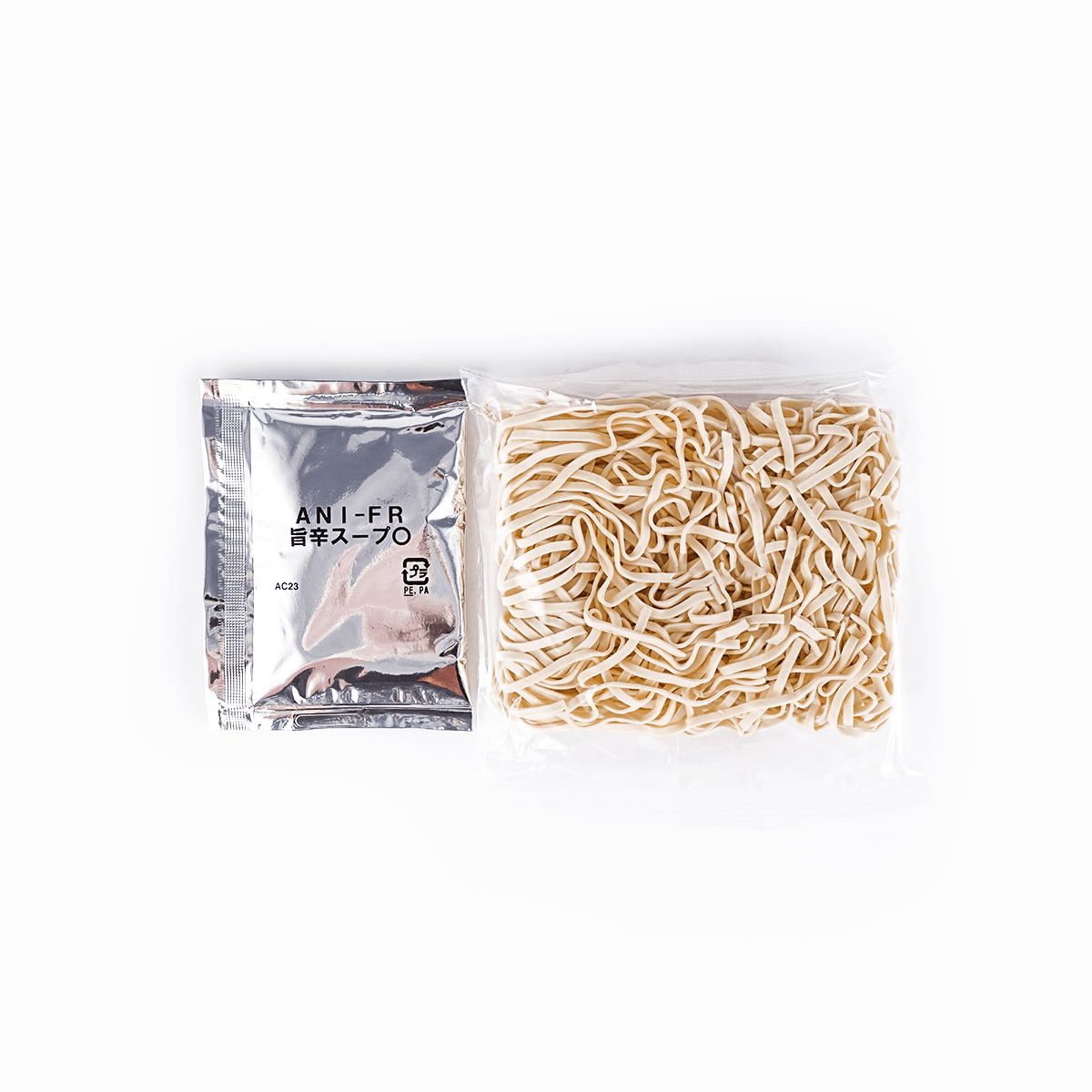 Greitai paruošiami ramen makaronai (Kitakata Uma-Kara Ramen) IGARASHI SEIMEN, 101 g