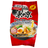 Greitai paruošiami ramen makaronai (Tokyo Shoyu Ramen) IGARASHI SEIMEN, 3 x 95 g pakuotė