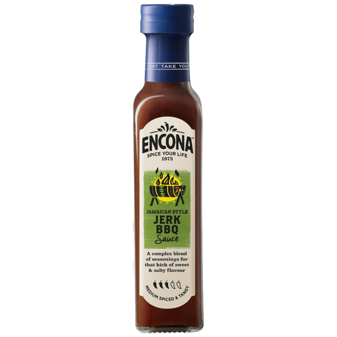Jamaikietiško stiliaus Jerk BBQ padažas ENCONA, 142 ml