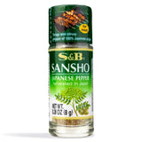 Japoniški pipirai (Sansho) S&B, 8 g