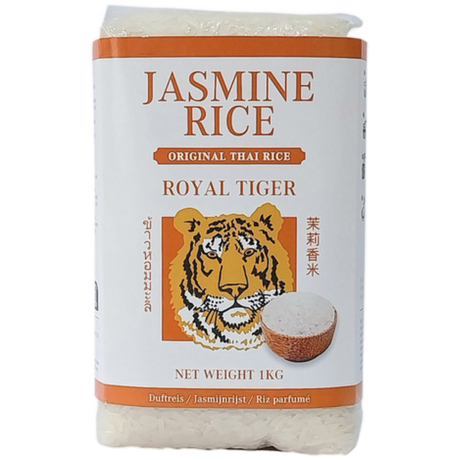 Jasmine Rice ROYAL TIGER, 1 kg in a sachet