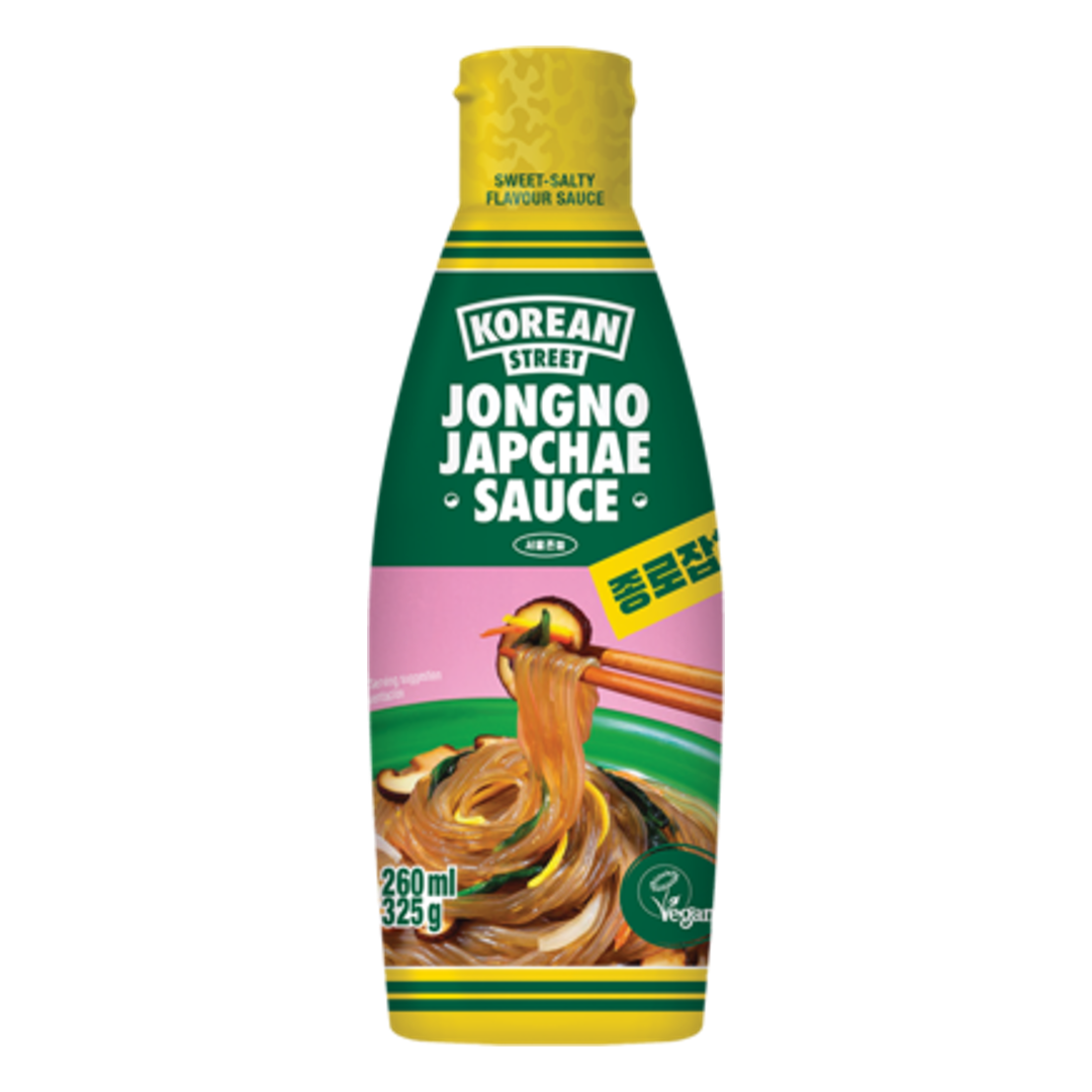 Jongno Japchae Sauce KOREAN STREET ALLGROO, 320 g