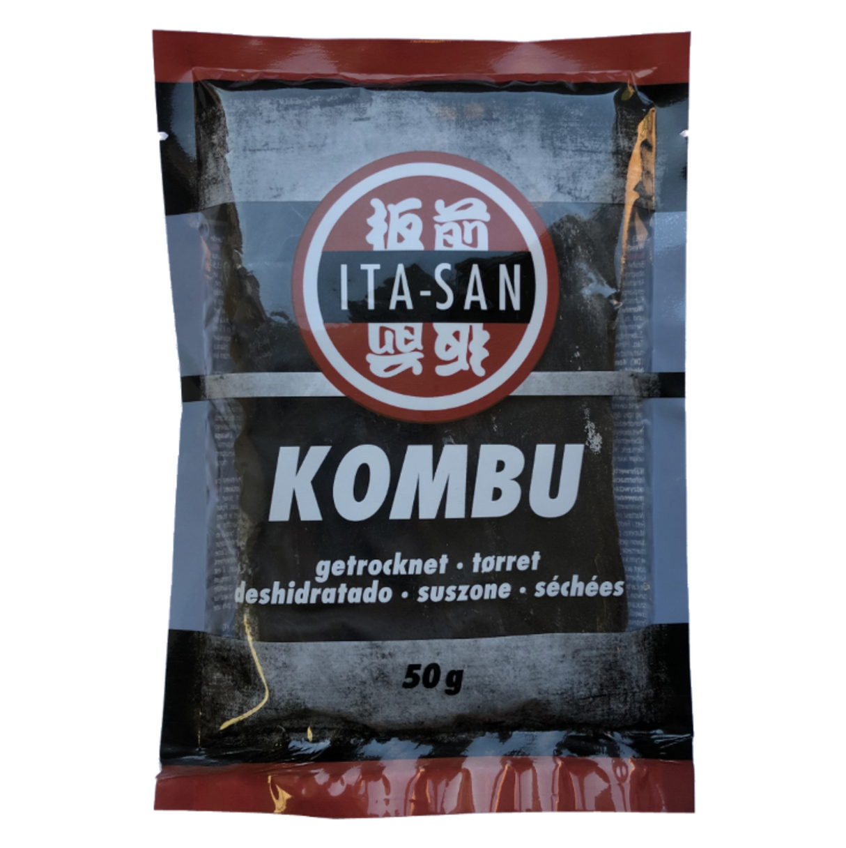 Kombu džiovinti natūralūs jūros dumbliai ITA-SAN, 50 g