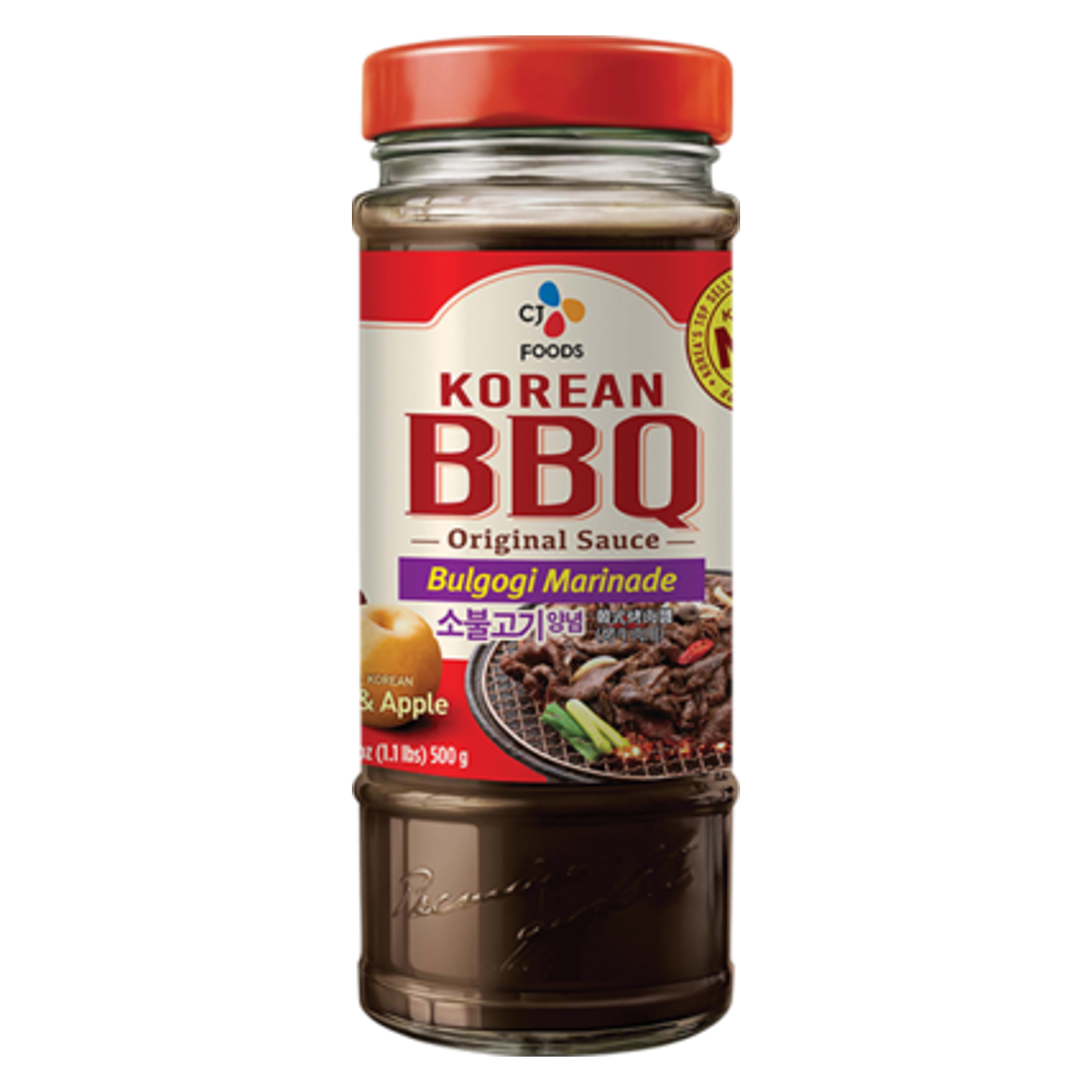 Korean BBQ bulgogi marinatas CJ SOUTH KOREA, 500 g / 400 ml