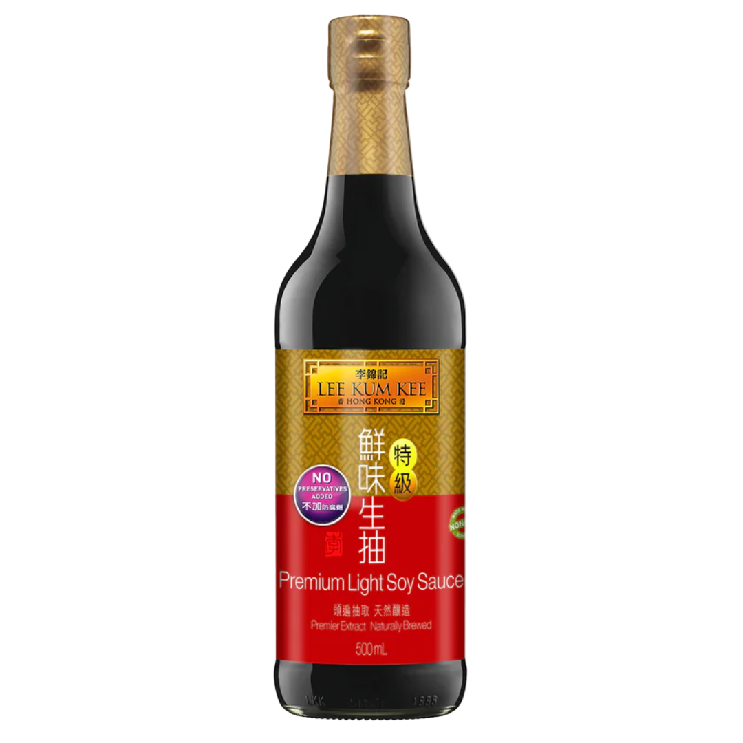 Light Premium Soy Sauce LEE KUM KEE, 500 ml