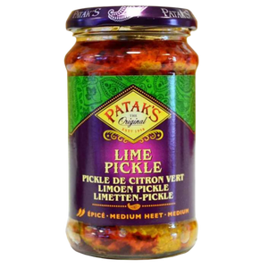 Lime pickle, mild PATAK'S, 238 g