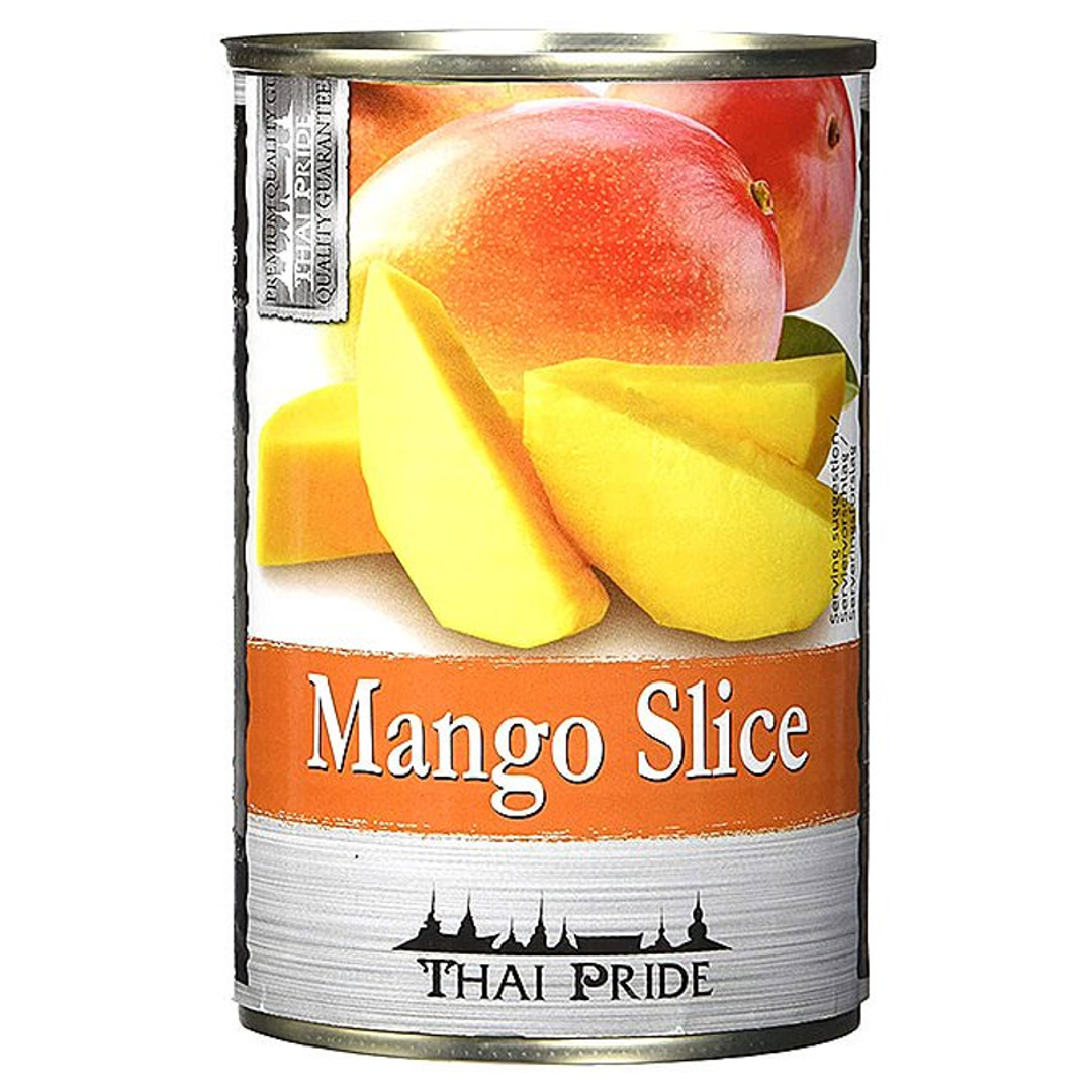 Mango riekelės švelniame sirupe THAI PRIDE, 425 g