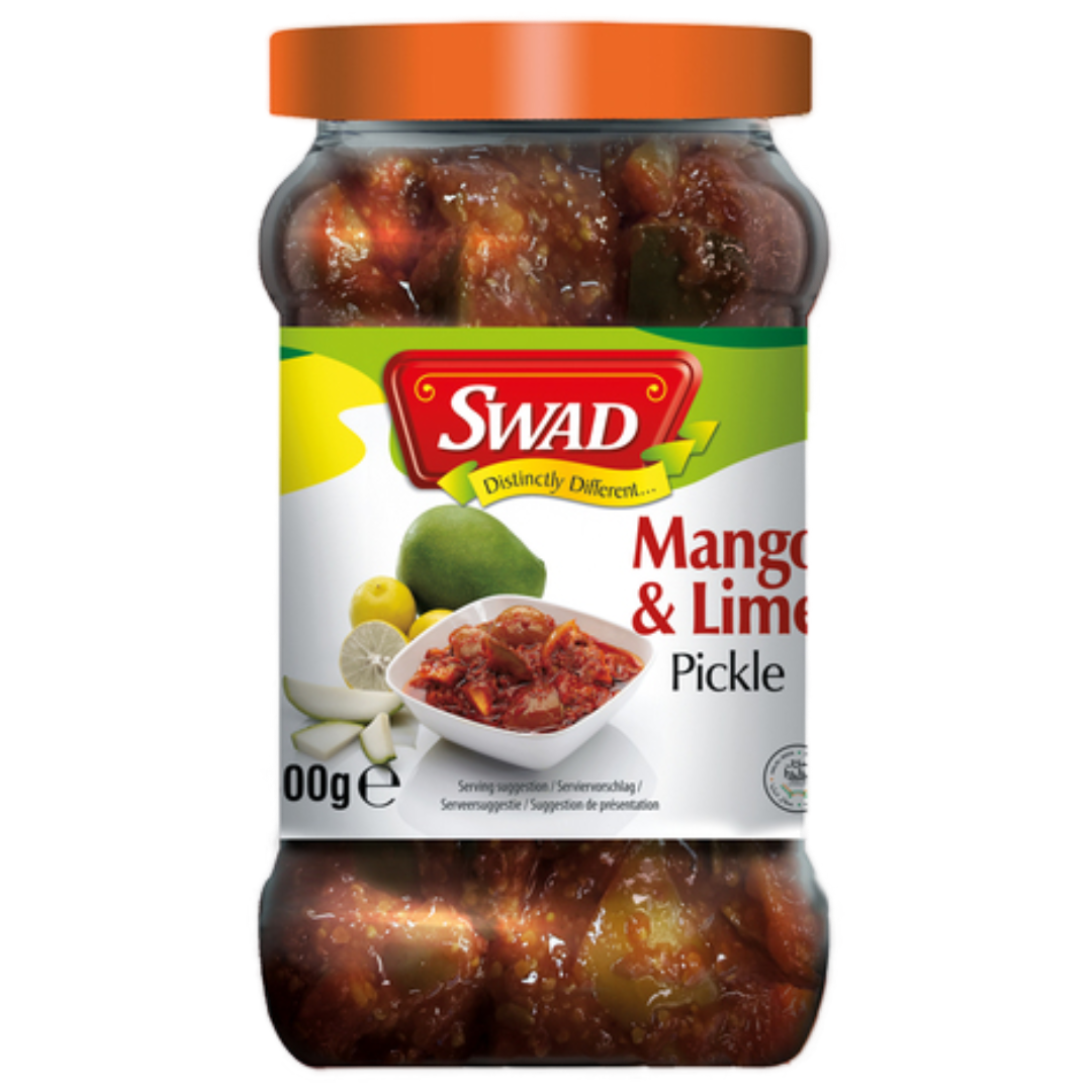 Mango & Lime Pickle SWAD, 300 g glass jar