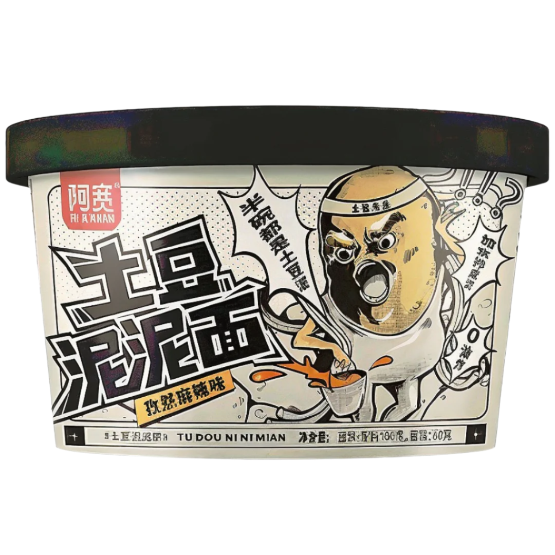 Mashed Potato & Noodles Hot & Spicy Bowl BAIJIA, 105 g