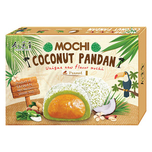 Mochi Coconut Pandan Peanut BAMBOO HOUSE, 210 g