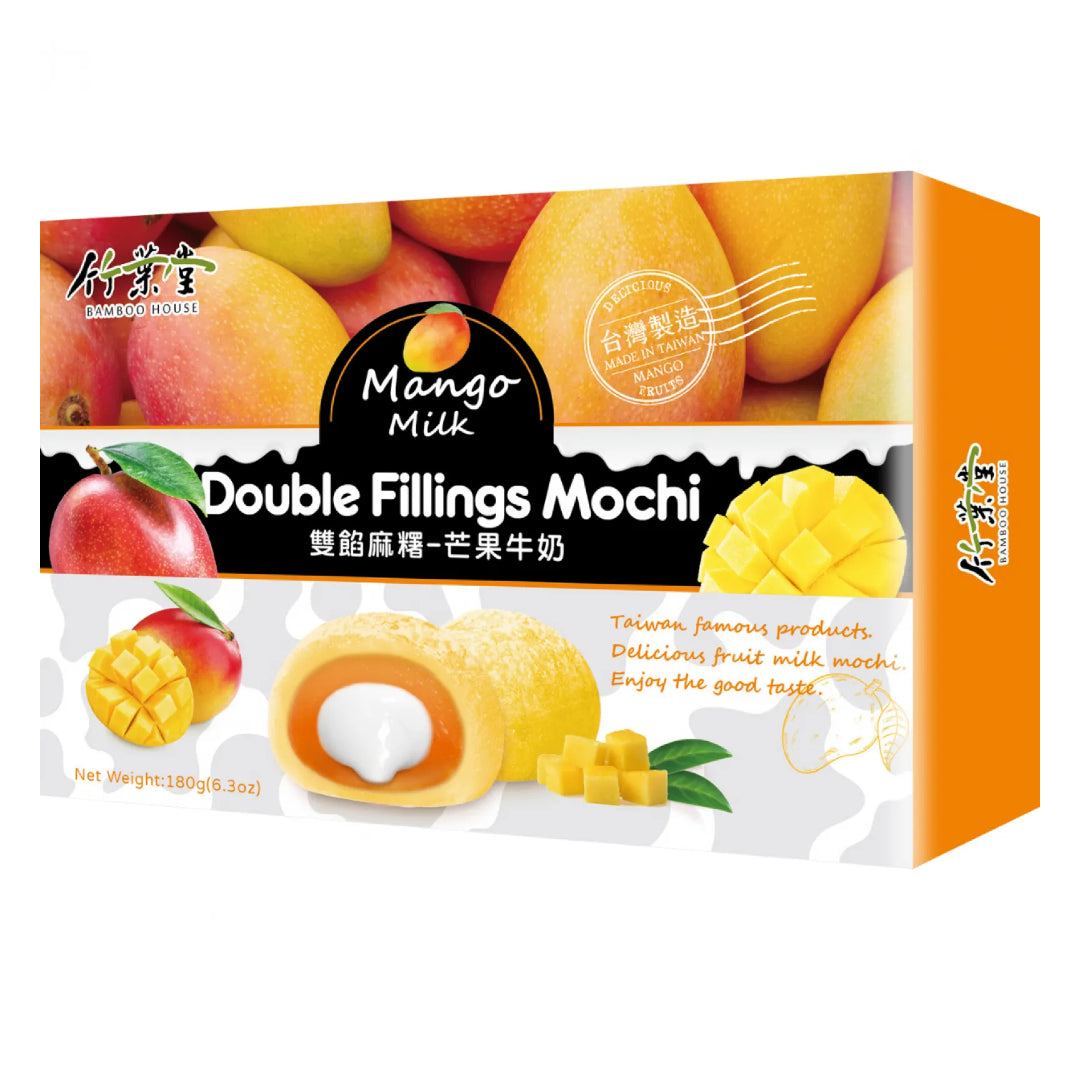 Dvejopo užpildo močiai, mango ir pieno BAMBOO HOUSE, 210 g