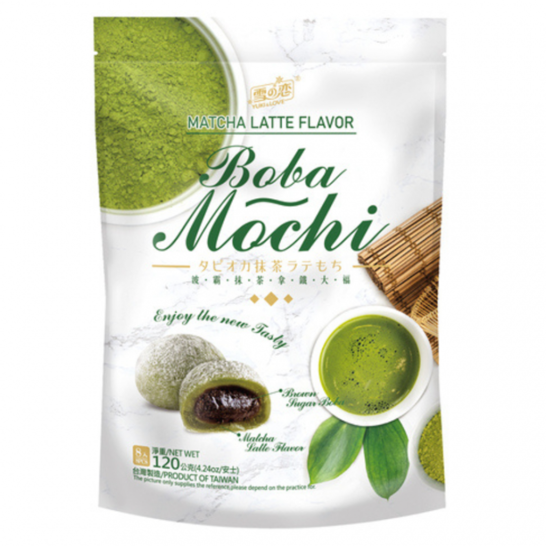 Mochi Matcha Latte Flavour YUKI & LOVE, 120 g