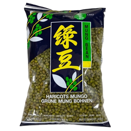 Whole Mung Beans GOLDEN CHEF, 400 g sachet