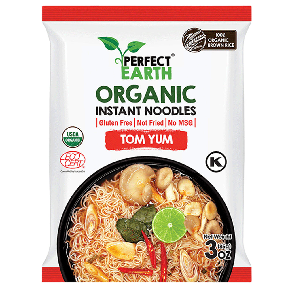 Organic Instant Noodles TOM YUM PERFECT EARTH, 85 g