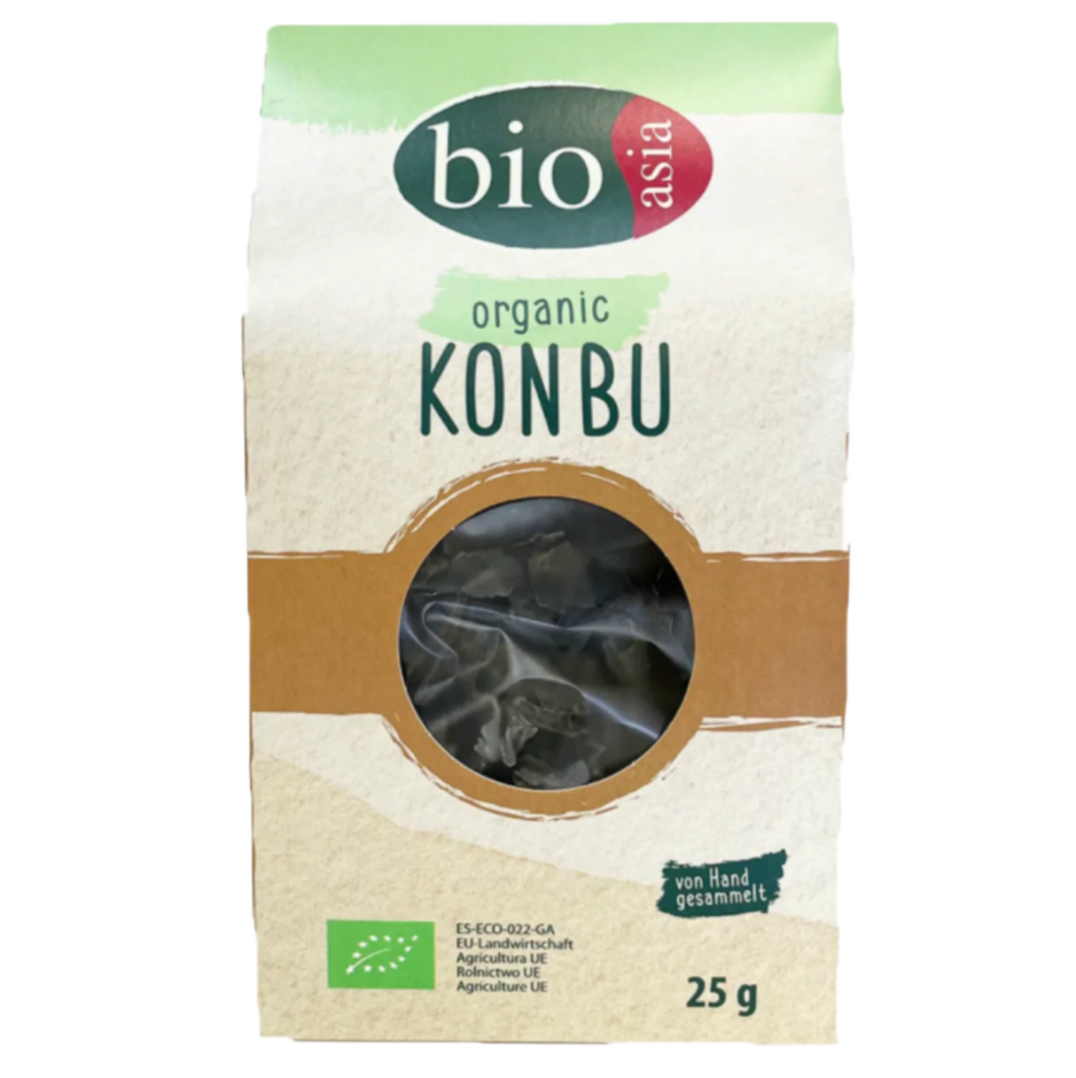 Organic Konbu flakes BIOASIA, 25 g