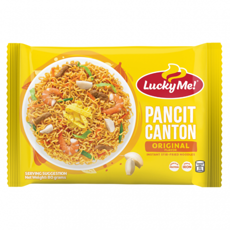 Original Flavor Instant Noodles Pancit Canton LUCKY ME, 60 g