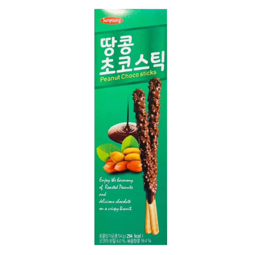 Peanut Choco Sticks SUNYOUNG, 54 g