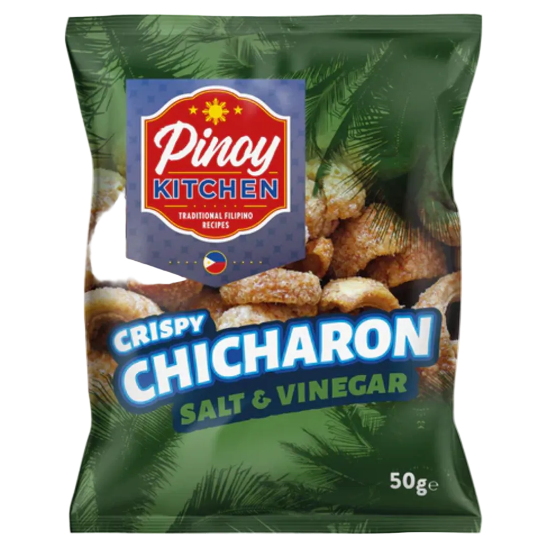 Pork Rind Salt & Vinegar PINOY KITCHEN, 50 g