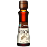 Aukščiausios kokybės sezamų aliejus O'FOOD, 160 ml