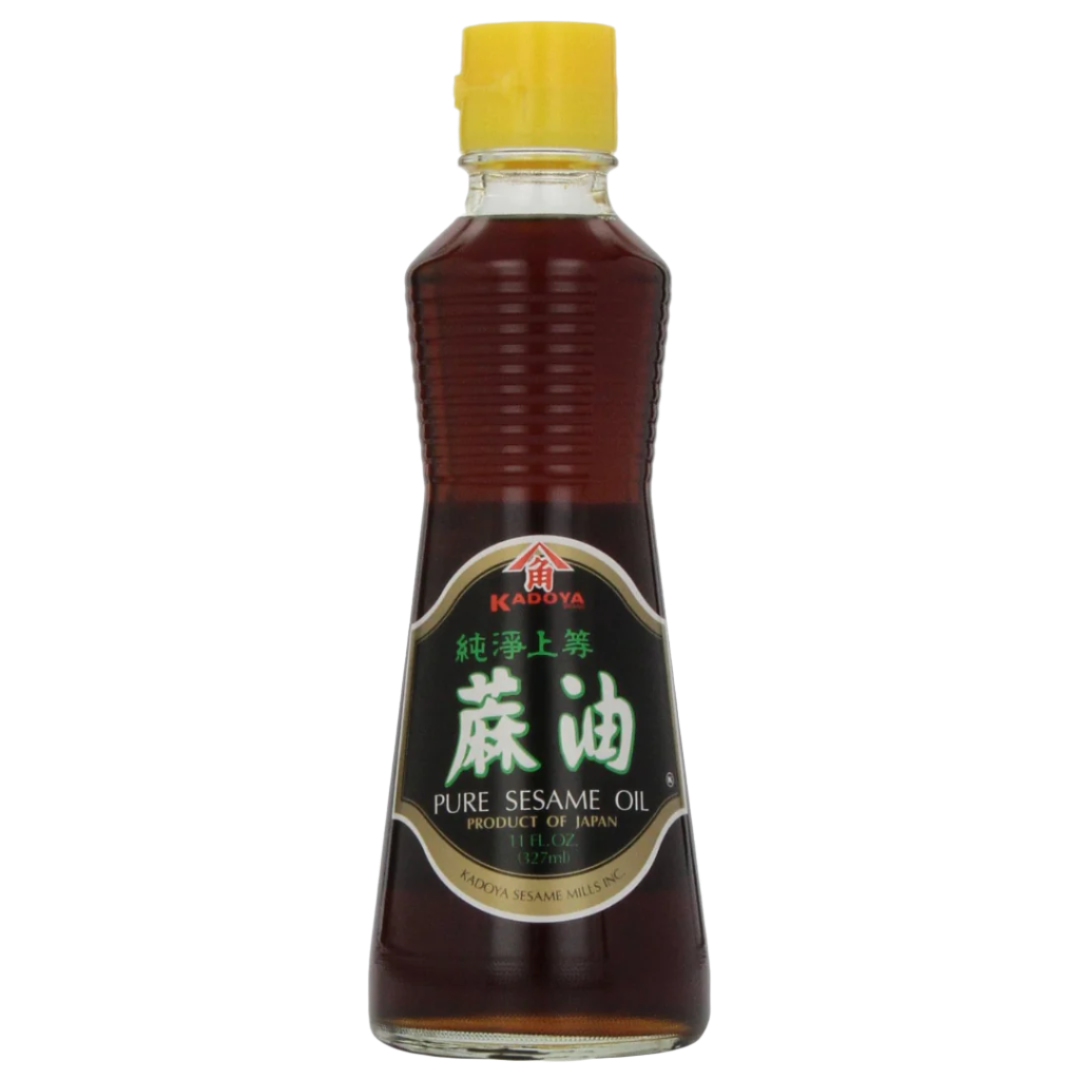 Grynas kepintų sezamų aliejus KADOYA, 163 ml