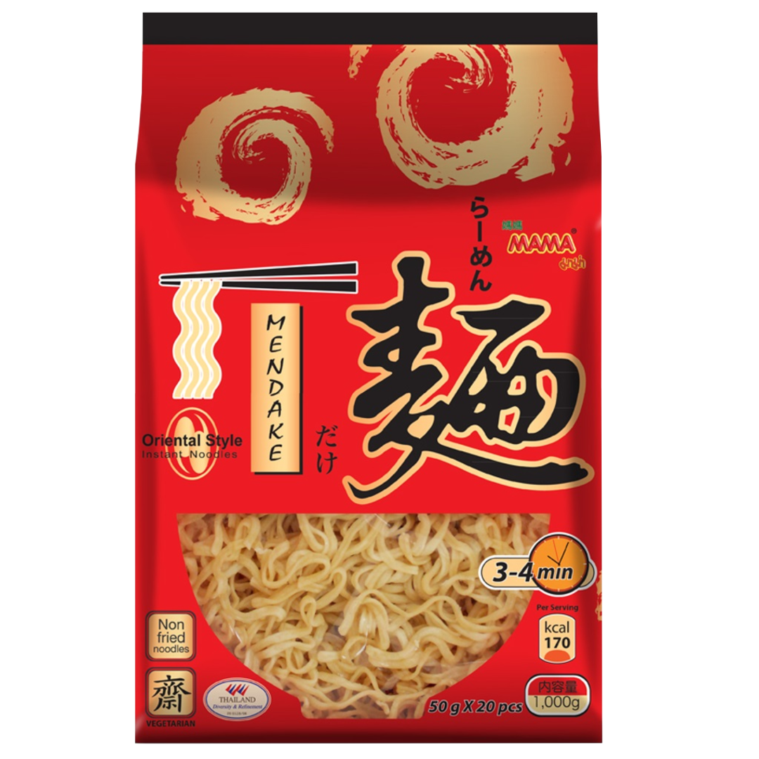 Quick Cooking Noodles Mendake MAMA, 200 g sachet