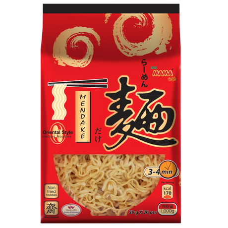 Quick Cooking Noodles Mendake MAMA, 200 g sachet