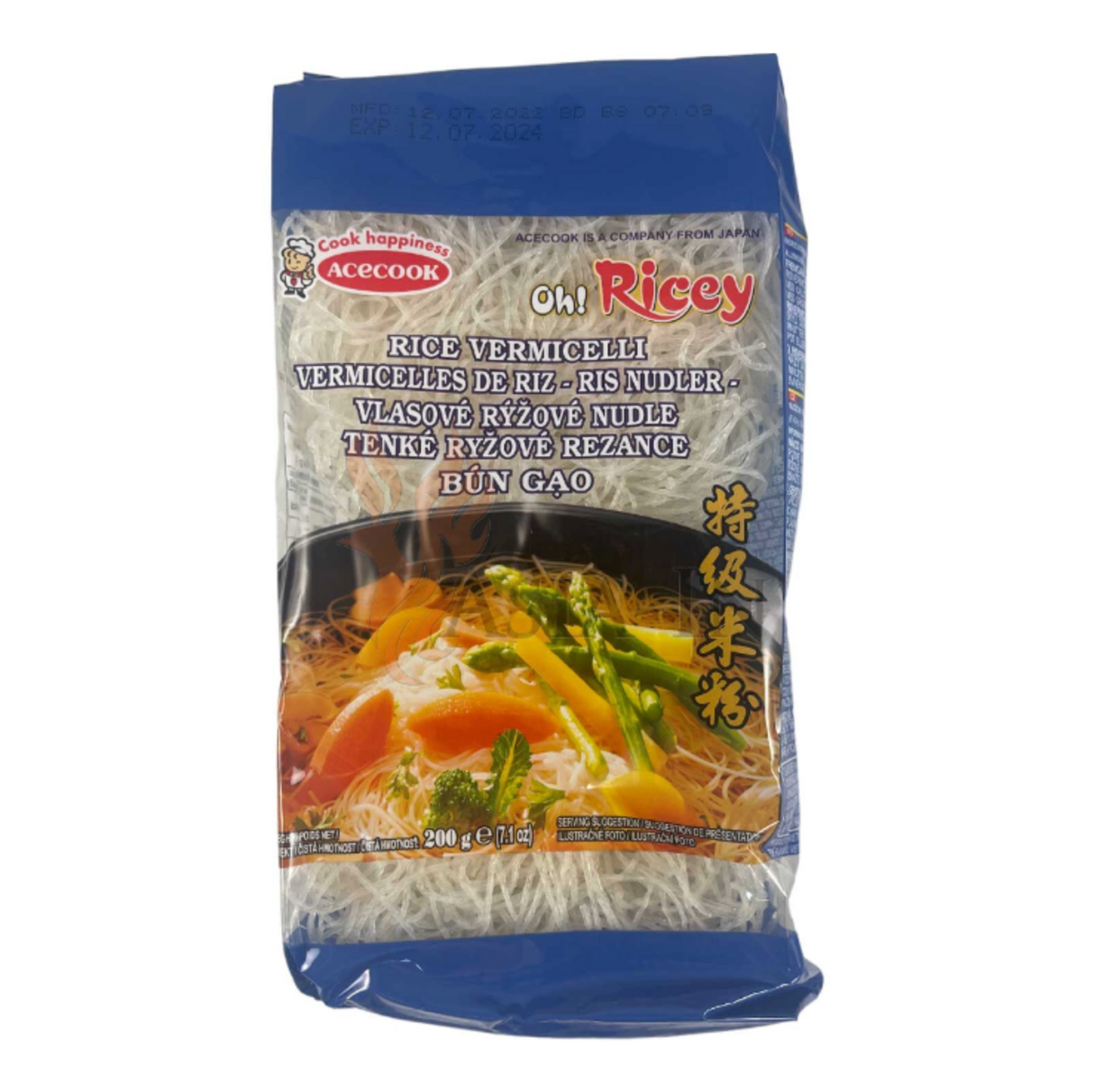 Rice Noodles Oh! Ricey ACECOOK, 200 g