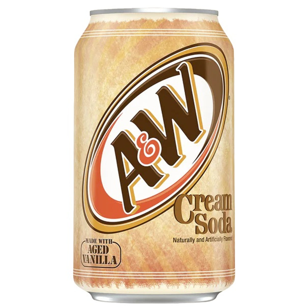 Root Beer Cream Soda A&W, 355 ml