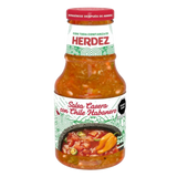 Salsa Casera with Habanero HERDEZ (In Glass), 240 g