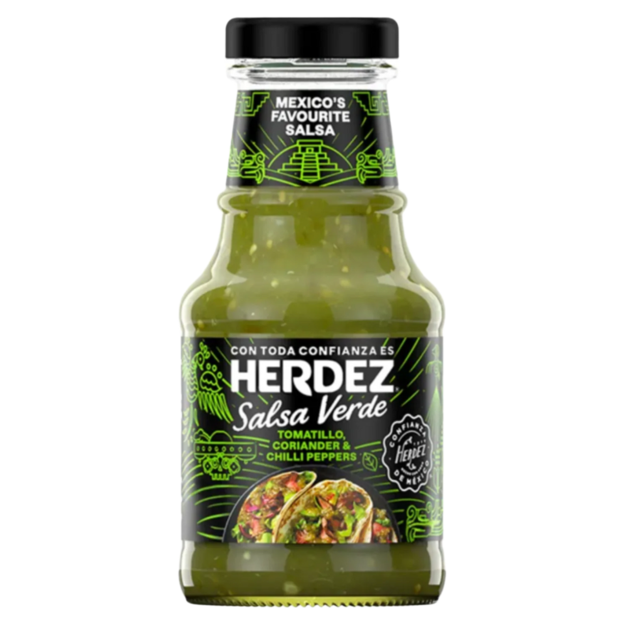 Salsa Verde Mild HERDEZ (In Glass), 240 g