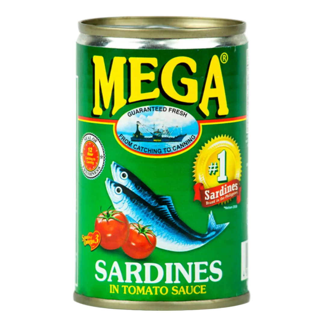 Sardines in Tomato Sauce MEGA, 155 g