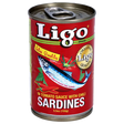 Sardines in Tomato Sauce with Chili LIGO, 155 g in a can