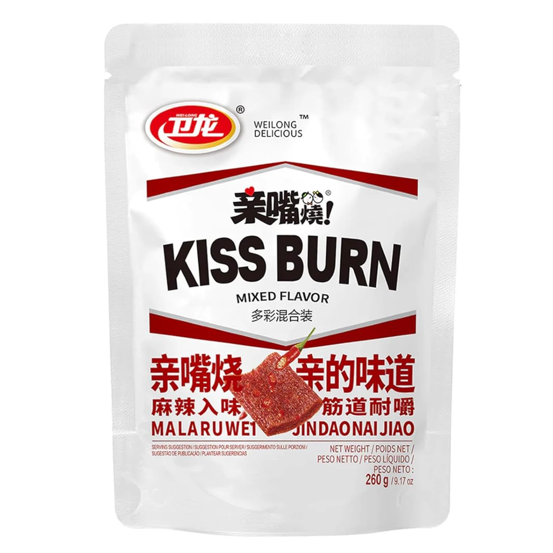 Užkandis Kiss Burn Mixed Flavor WEILONG, 260 g