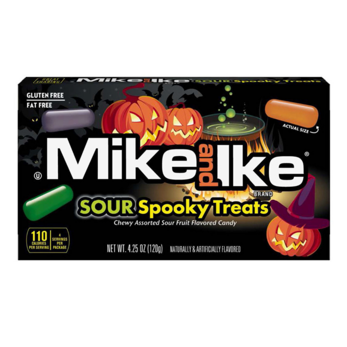 Sour Spooky Treats MIKE AND IKE, 120 g