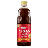 Soy Sauce Jin S SEMPIO, 860 ml in a plastic bottle